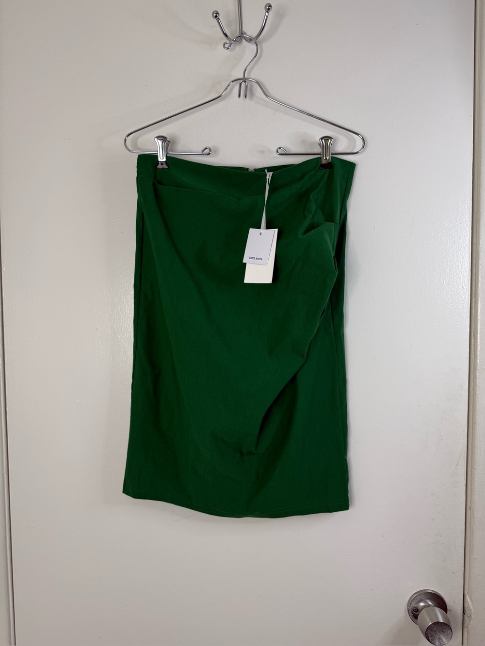 Grace Karin NWT emerald green pencil skirt M
